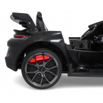 Elektrické autíčko 911 Porsche GT3 STRONG MP4 - dvojmiestne, čierne